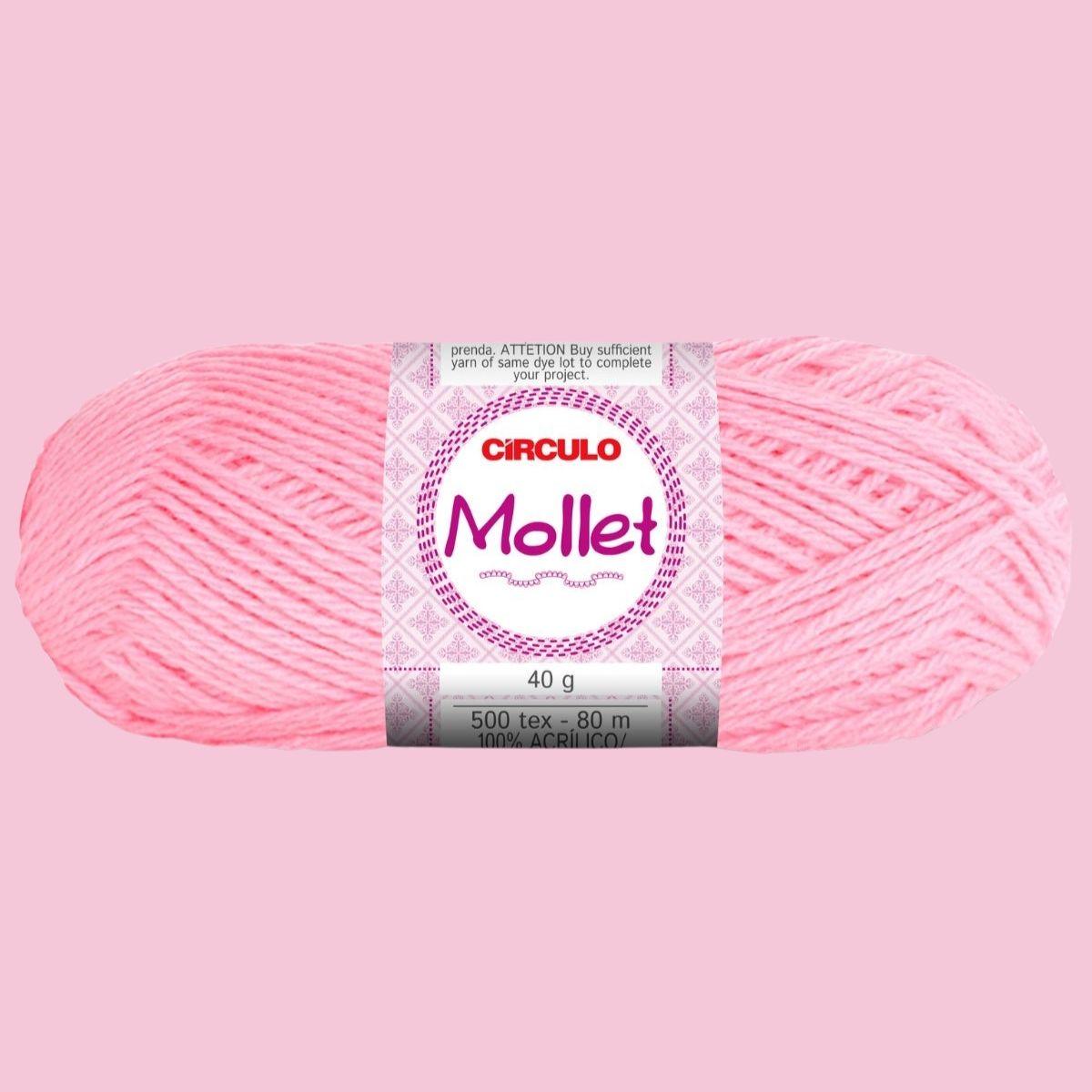 Fio de Lã Mollet Círculo 40g com 80m - Palácio da Arte