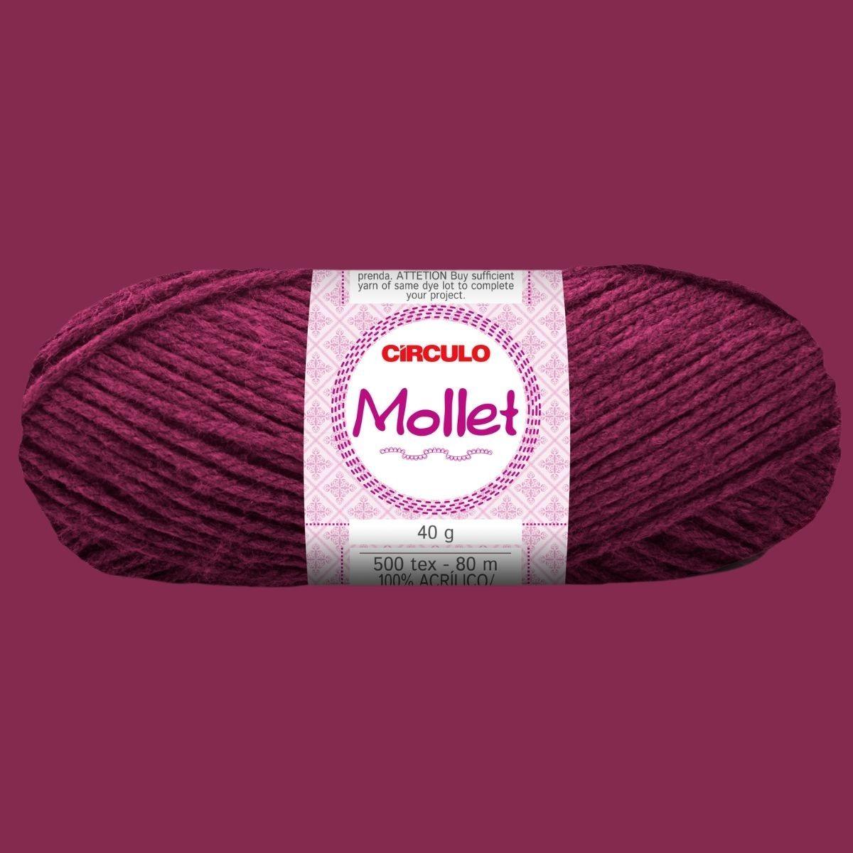 Fio de Lã Mollet Círculo 40g com 80m - Palácio da Arte