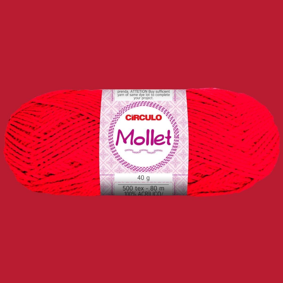 Fio de Lã Mollet Círculo 40g com 80m - Palácio da Arte