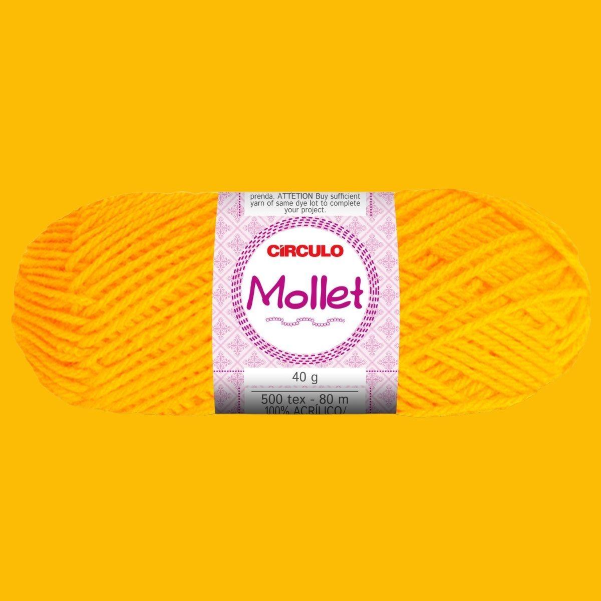 Fio de Lã Mollet Círculo 40g com 80m - Palácio da Arte