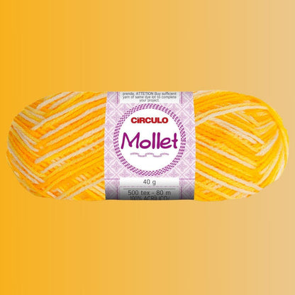 Fio de Lã Mollet Círculo Mesclado 40g com 80m - Palácio da Arte