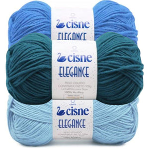 Fio Elegance Cisne 100g com 180 metros - Palácio da Arte