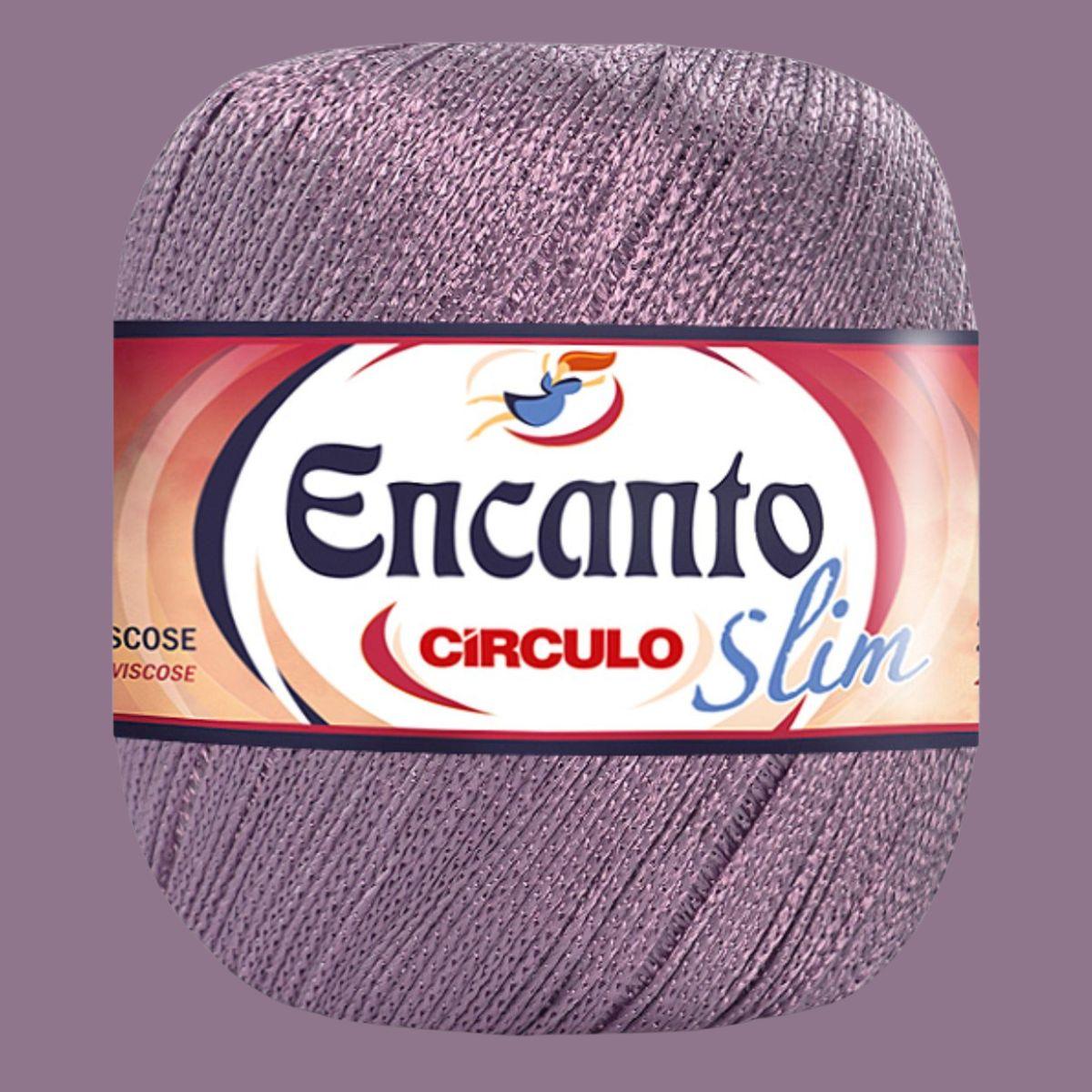 Fio Encanto Círculo Slim 100g com 240m - Palácio da Arte