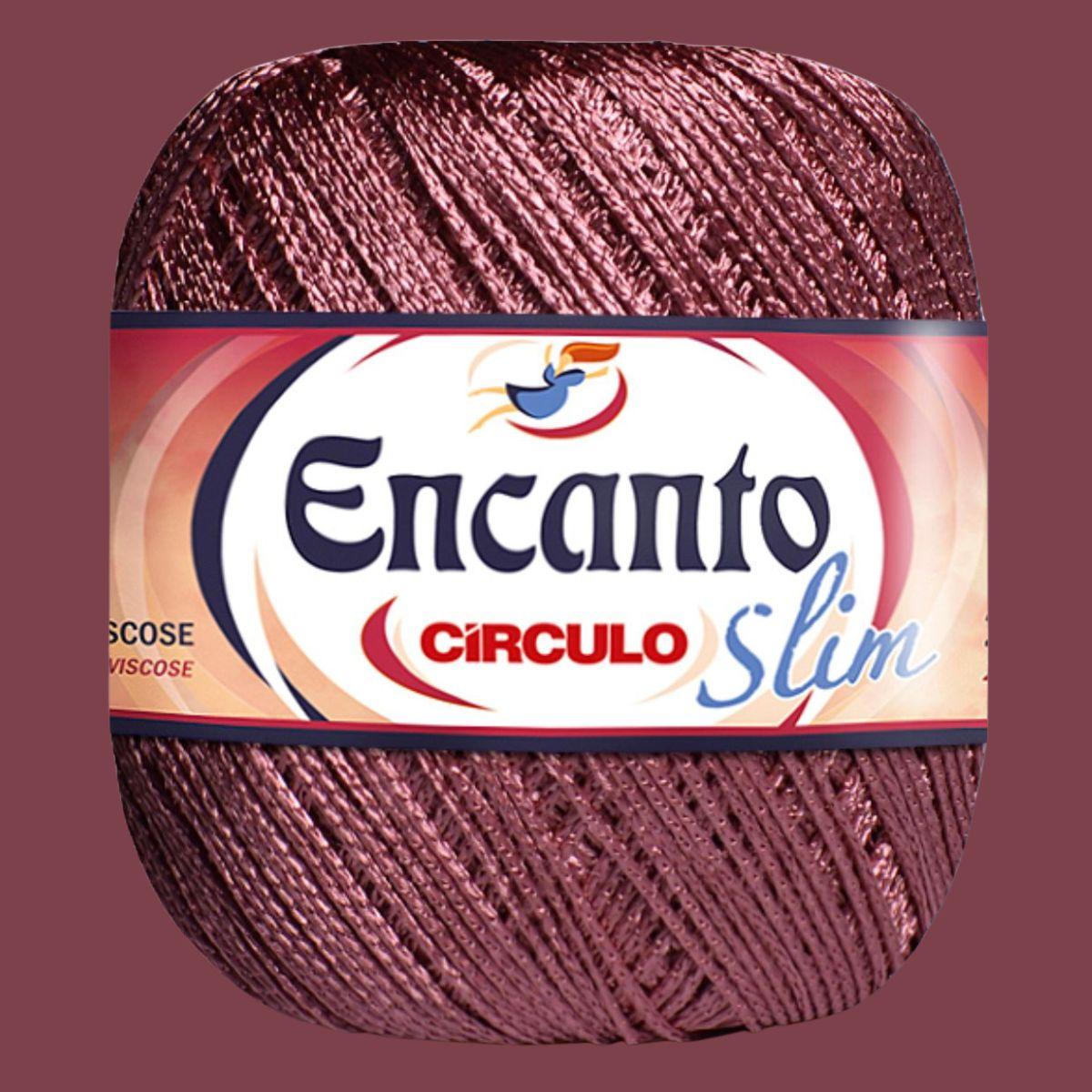 Fio Encanto Círculo Slim 100g com 240m - Palácio da Arte