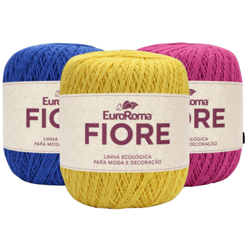 Fio Euroroma Fiore 2 150g 8/4 com 500m - Palácio da Arte
