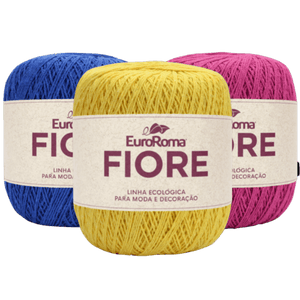 Fio Euroroma Fiore 2 150g 8/4 com 500m - Palácio da Arte