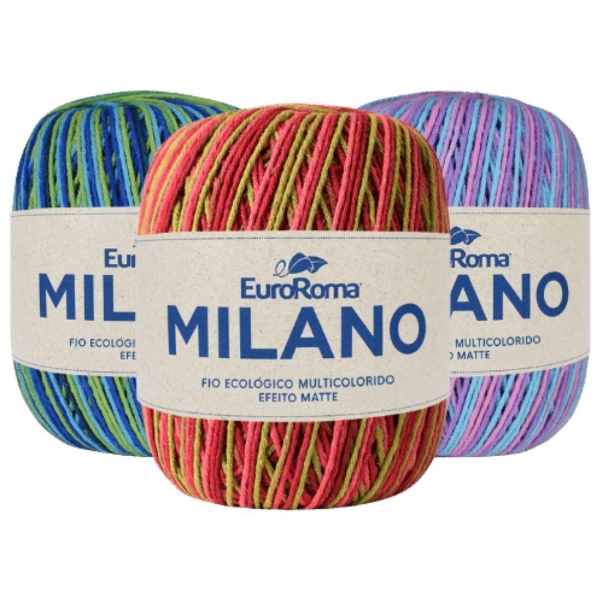 Fio Euroroma Milano 6 200g 4/6 com 226m - Palácio da Arte