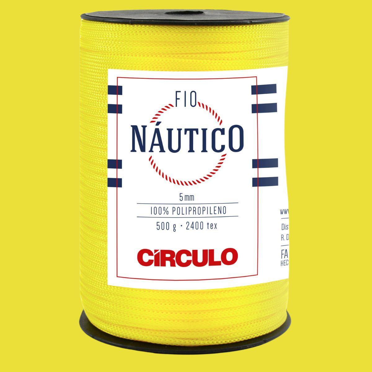 Fio Náutico Círculo 5mm com 500g com 280m - Palácio da Arte