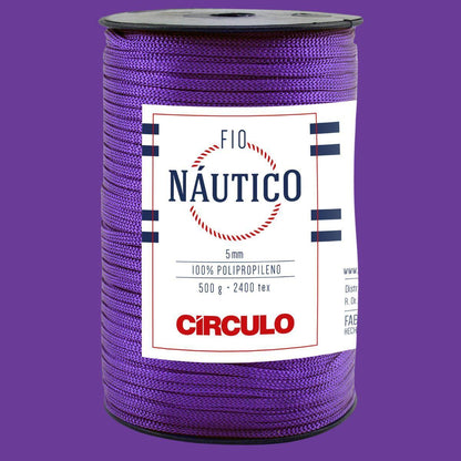 Fio Náutico Círculo 5mm com 500g com 280m - Palácio da Arte