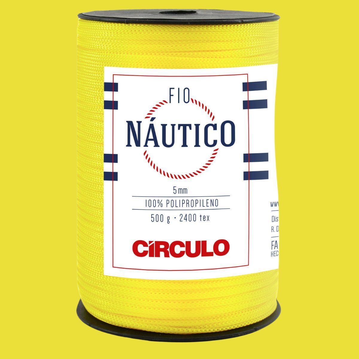 Fio Náutico Círculo 5mm com 500g com 280m - Palácio da Arte