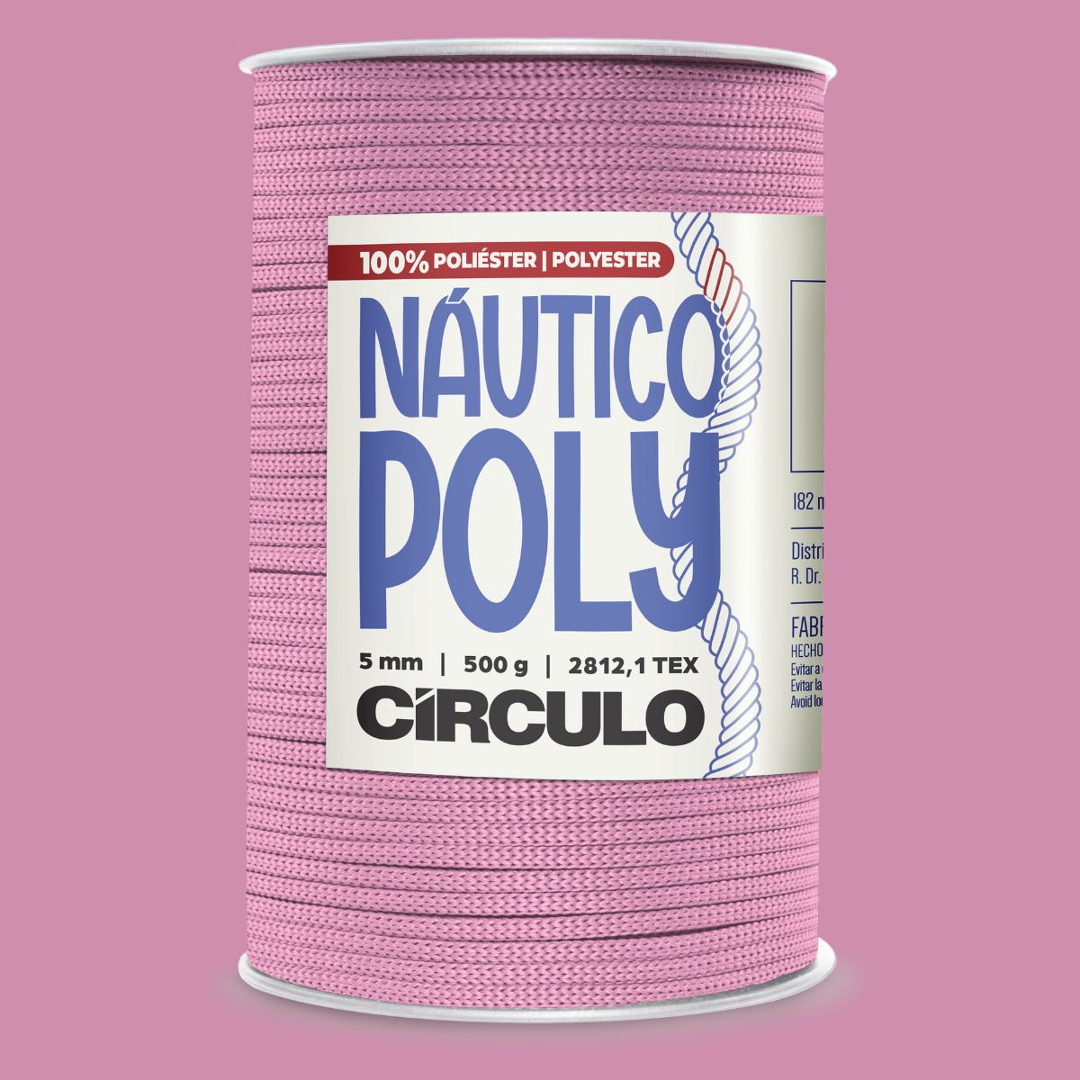 Fio Náutico Poly Círculo 5mm com 182m e 500g - Palácio da Arte