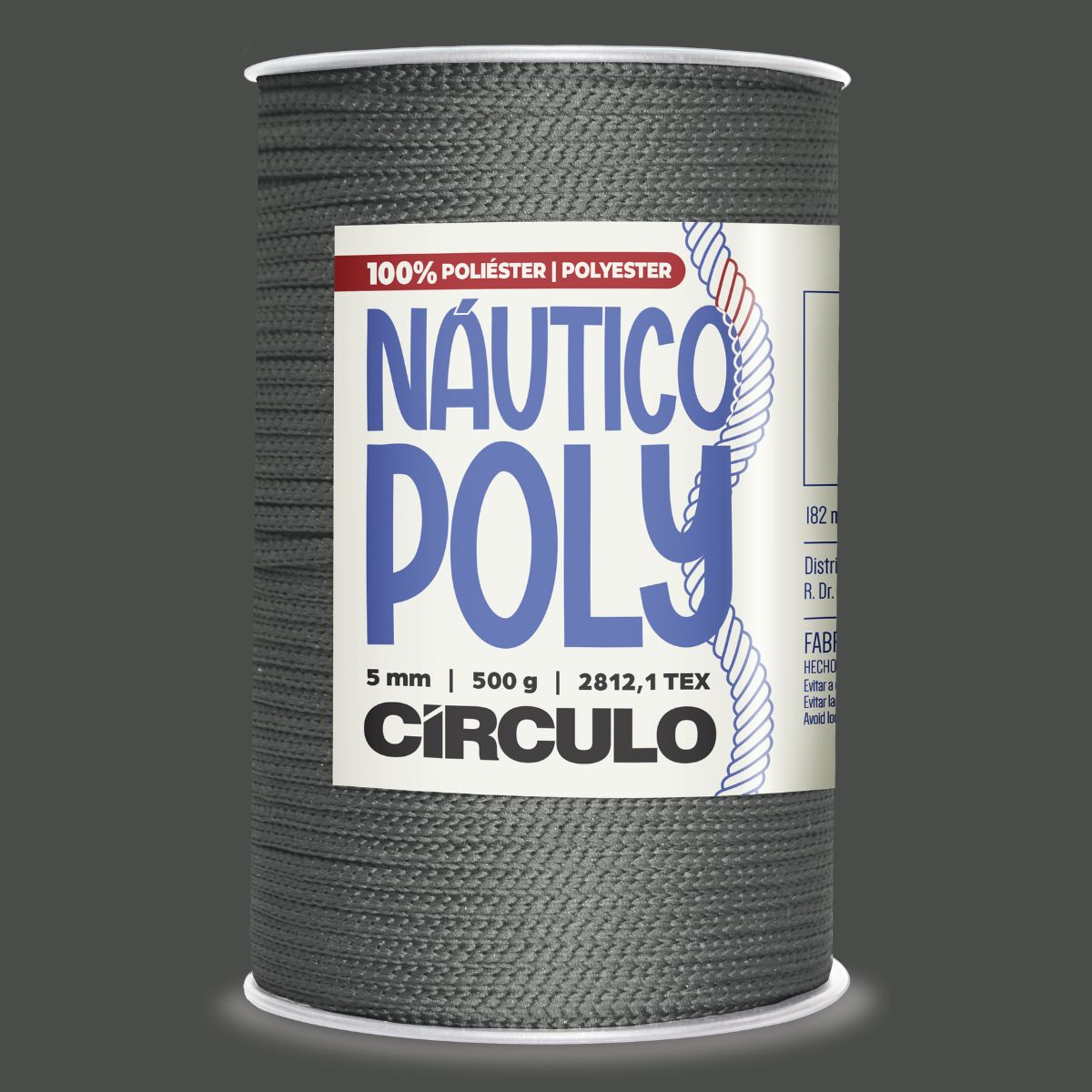 Fio Náutico Poly Círculo 5mm com 182m e 500g - Palácio da Arte