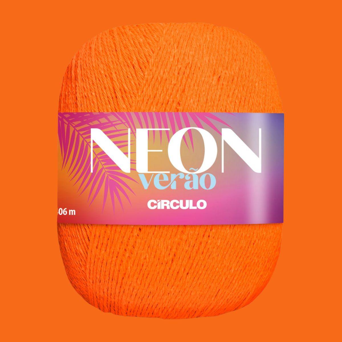 Fio Neon Verão Círculo 150g com 406m - Palácio da Arte