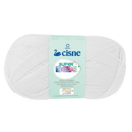 Fio Super Bebê Cisne 100g com 467 metros - Palácio da Arte