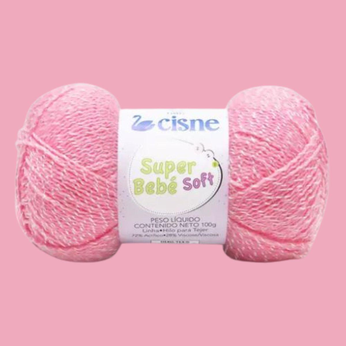 Fio Super Bebê Soft Cisne 100g com 350 metros - Palácio da Arte