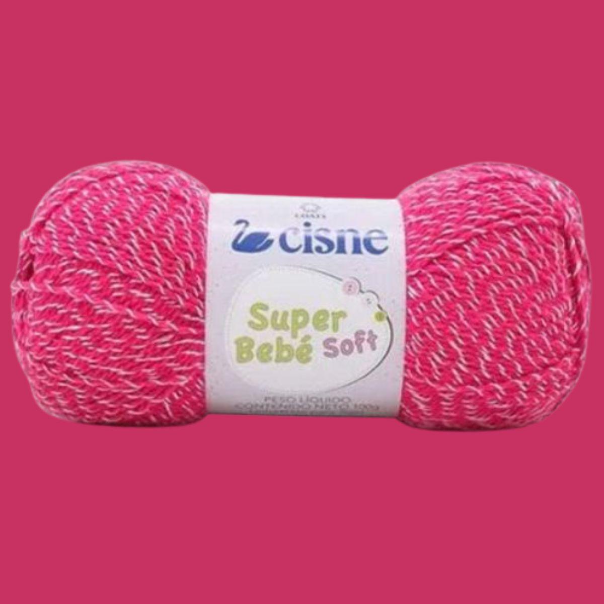 Fio Super Bebê Soft Cisne 100g com 350 metros - Palácio da Arte