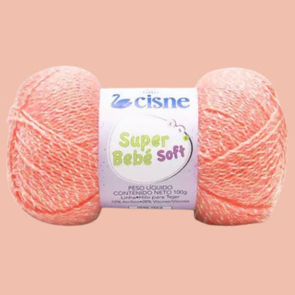 Fio Super Bebê Soft Cisne 100g com 350 metros - Palácio da Arte
