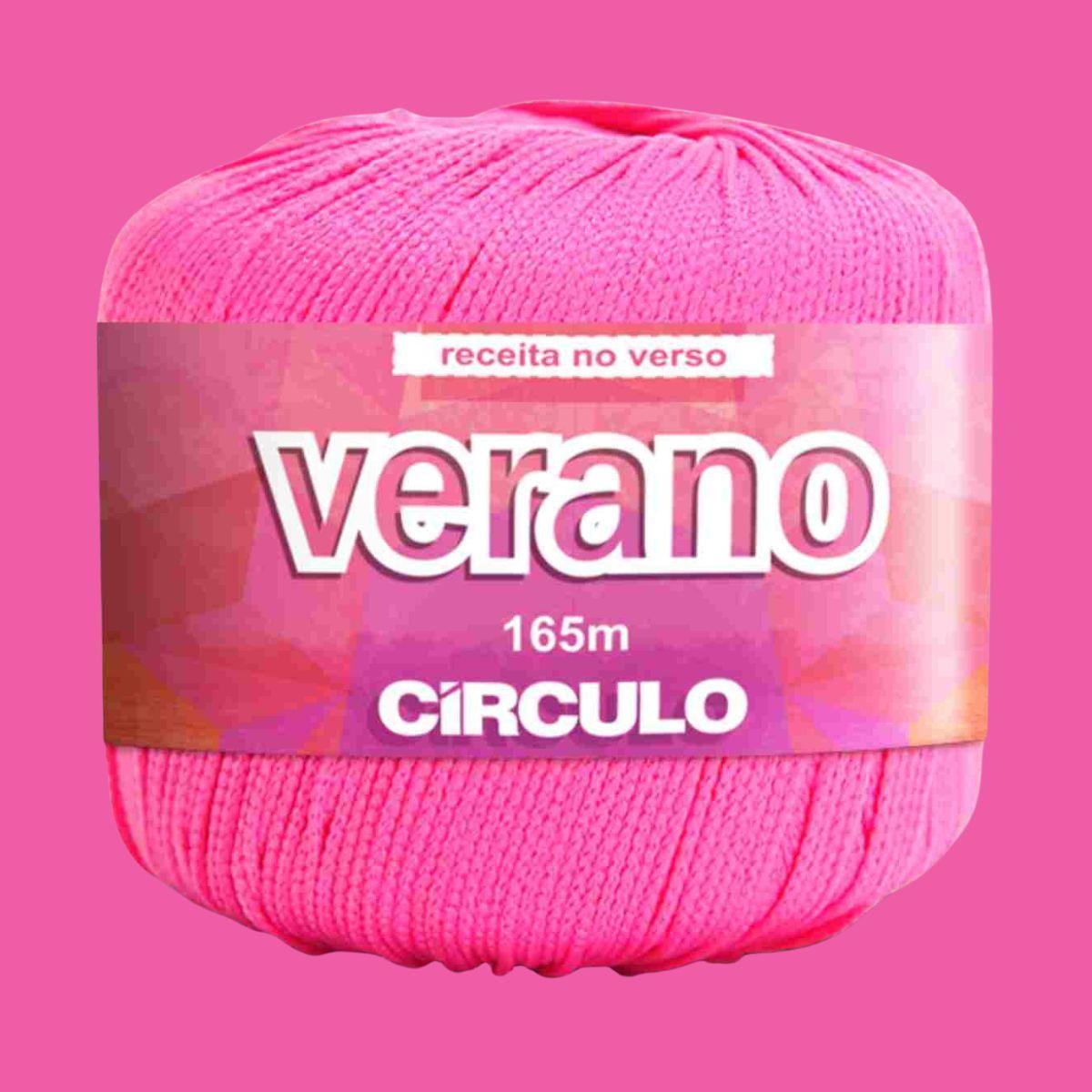 Fio Verano Círculo 50g com 165m - Palácio da Arte