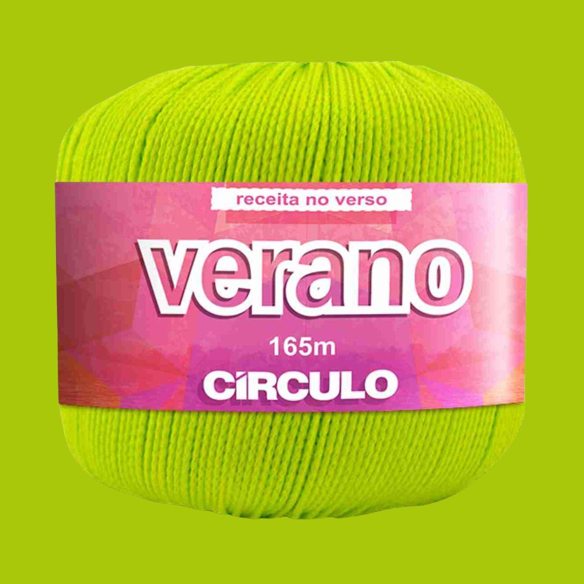 Fio Verano Círculo 50g com 165m - Palácio da Arte