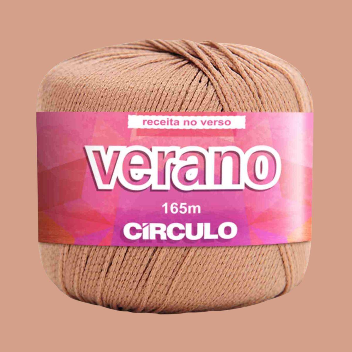 Fio Verano Círculo 50g com 165m - Palácio da Arte