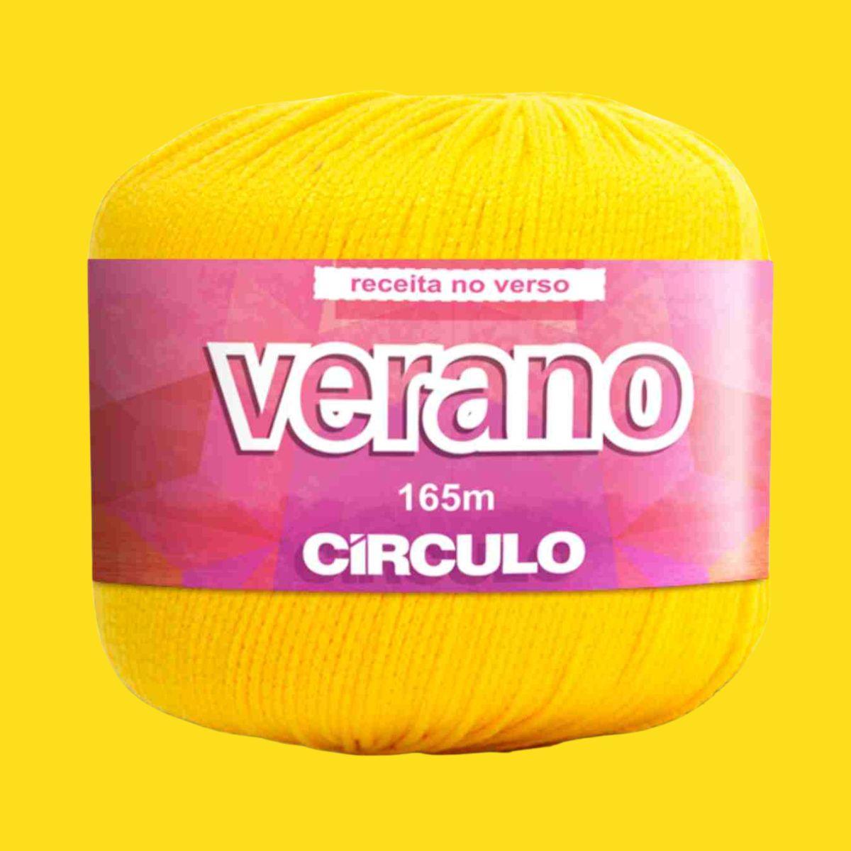 Fio Verano Círculo 50g com 165m - Palácio da Arte