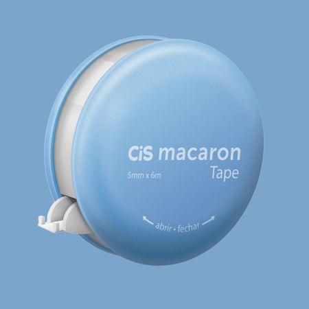 Fita Corretiva Macaron Tape Cis 6m x 5mm Tons Pastel - Palácio da Arte