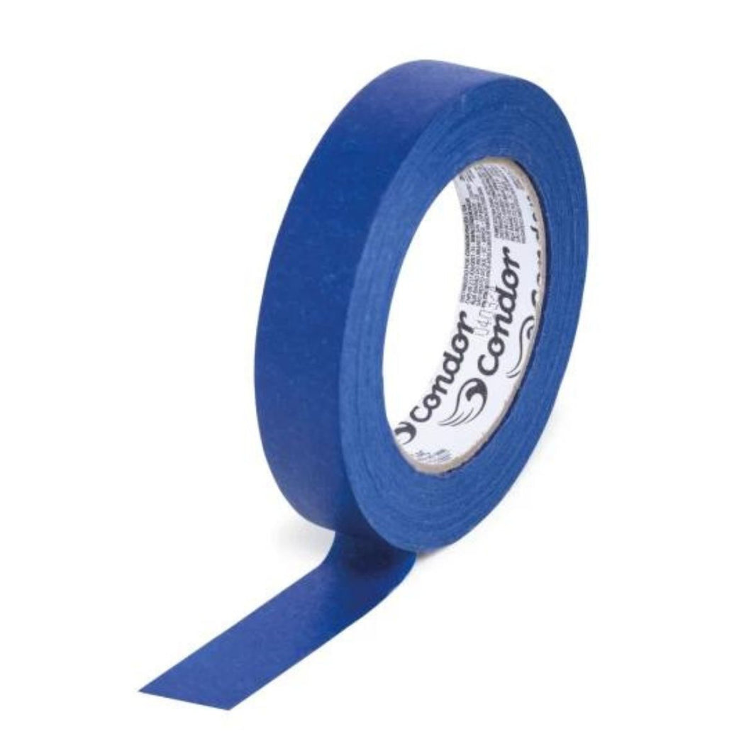 Fita Crepe Azul Anti-UV Condor 1224 24mmx50m - Palácio da Arte