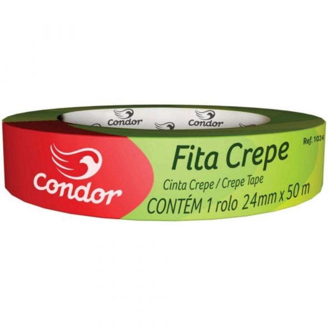 Fita Crepe Condor 1024 24mmx50m - Palácio da Arte