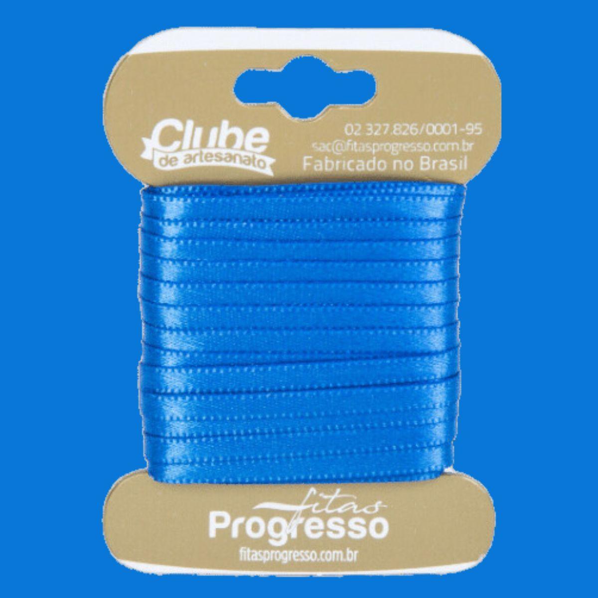 Fita de Cetim 000 4mm x 10 metros Fitas Progresso - Palácio da Arte