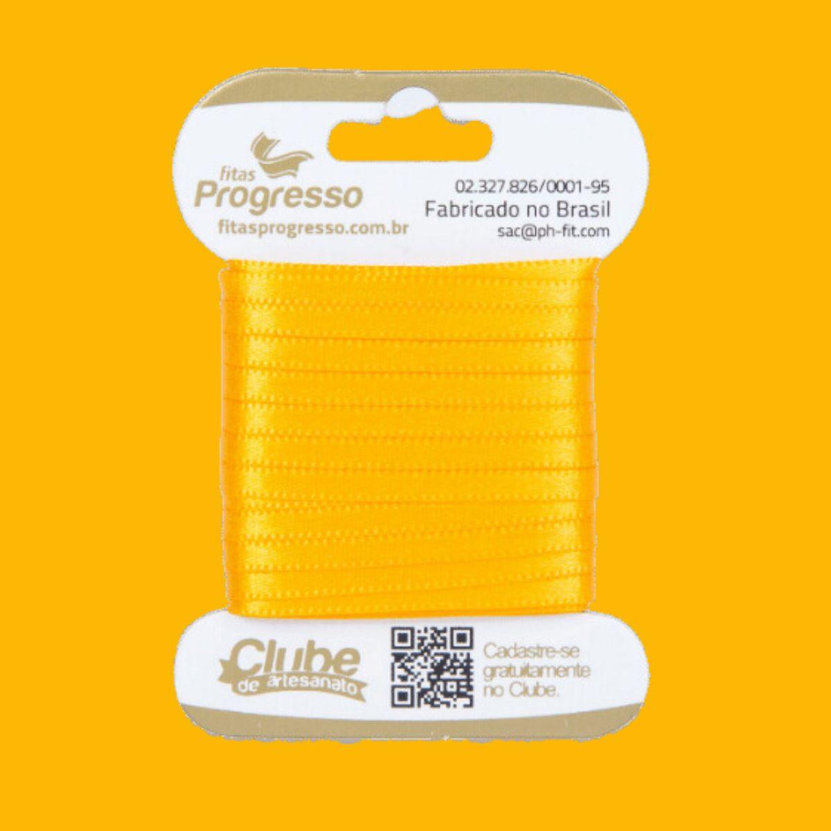 Fita de Cetim 000 4mm x 10 metros Fitas Progresso - Palácio da Arte
