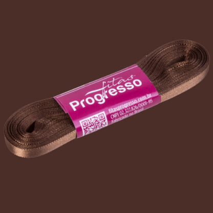 Fita de Cetim 001 7mm x 10 metros Fitas Progresso - Palácio da Arte