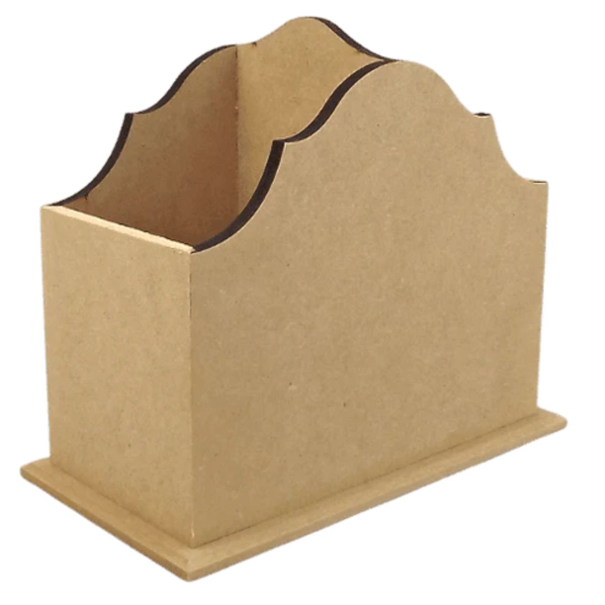 Galheteiro com 2 Divisórias em MDF 10x17x20cm - Palácio da Arte