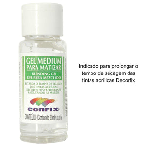 Gel Medium para Matizar Corfix 60g - Palácio da Arte