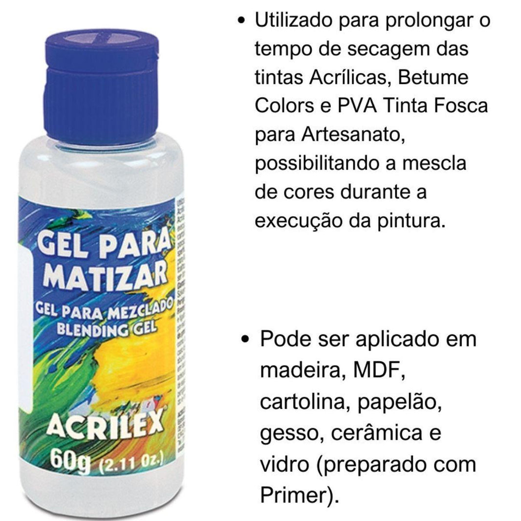 Gel para Matizar Acrilex 60ml - Palácio da Arte