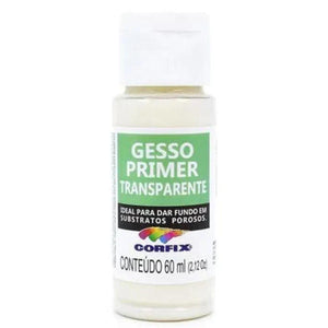 Gesso Primer Corfix 60ml Transparente - Palácio da Arte