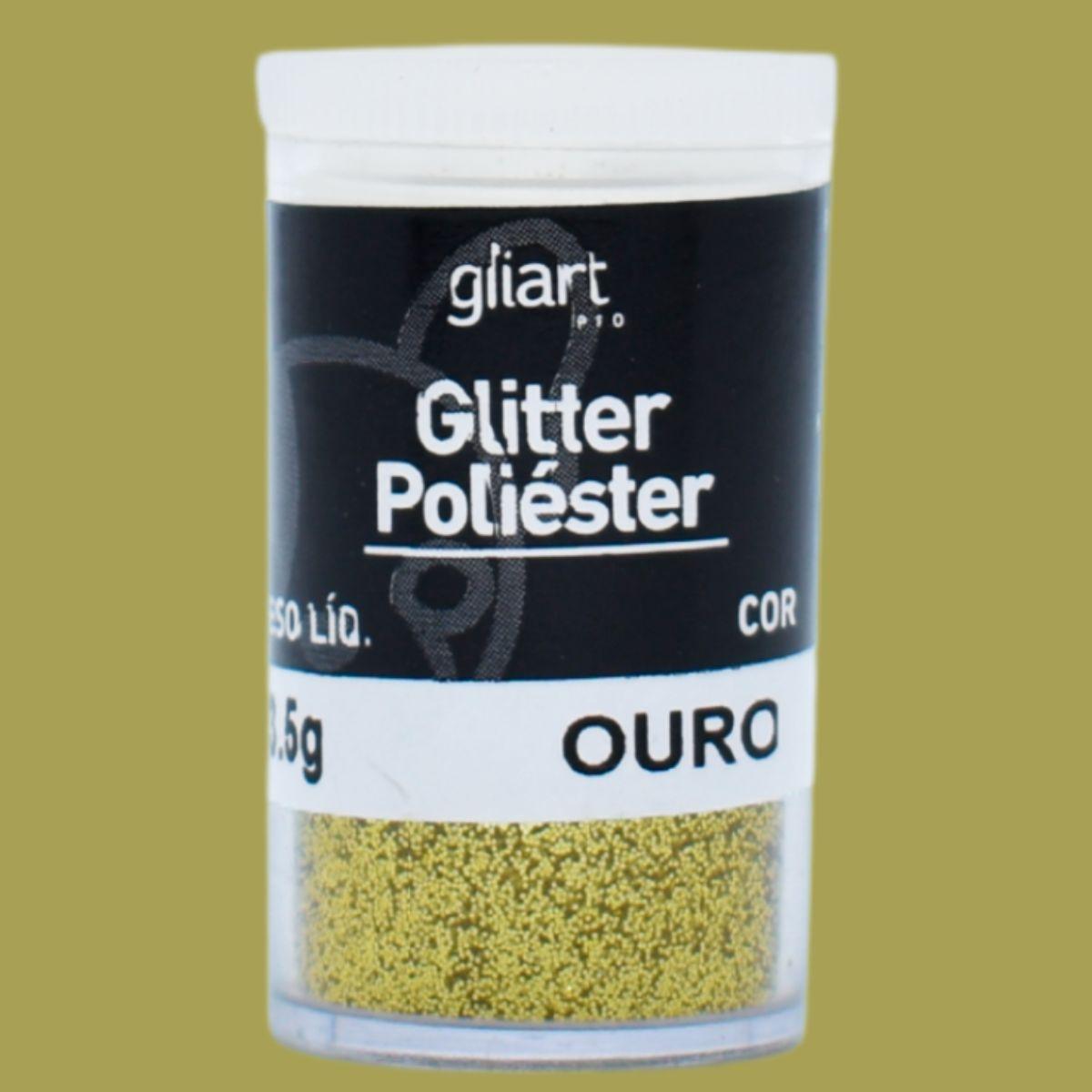 Glitter de Poliéster Gliart 3g - Palácio da Arte