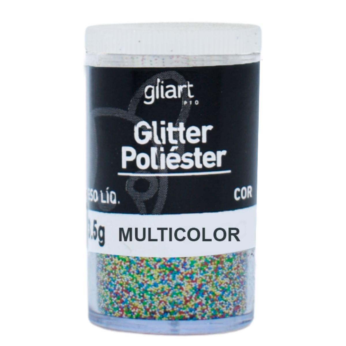 Glitter de Poliéster Gliart 3g - Palácio da Arte