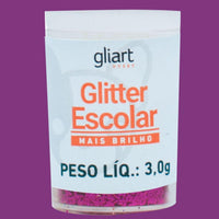 Glitter de PVC Escolar Gliart 3g - Palácio da Arte