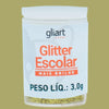 Glitter de PVC Escolar Gliart 3g - Ouro