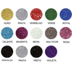 Glitter de PVC Escolar Gliart 3g - Palácio da Arte