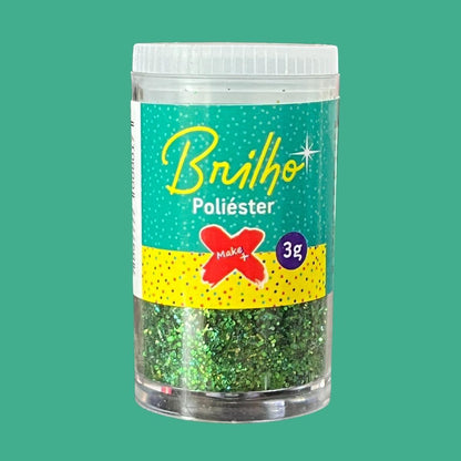 Glitter Poliéster Make Mais 3g - Palácio da Arte