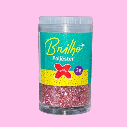 Glitter Poliéster Make Mais 3g - Palácio da Arte