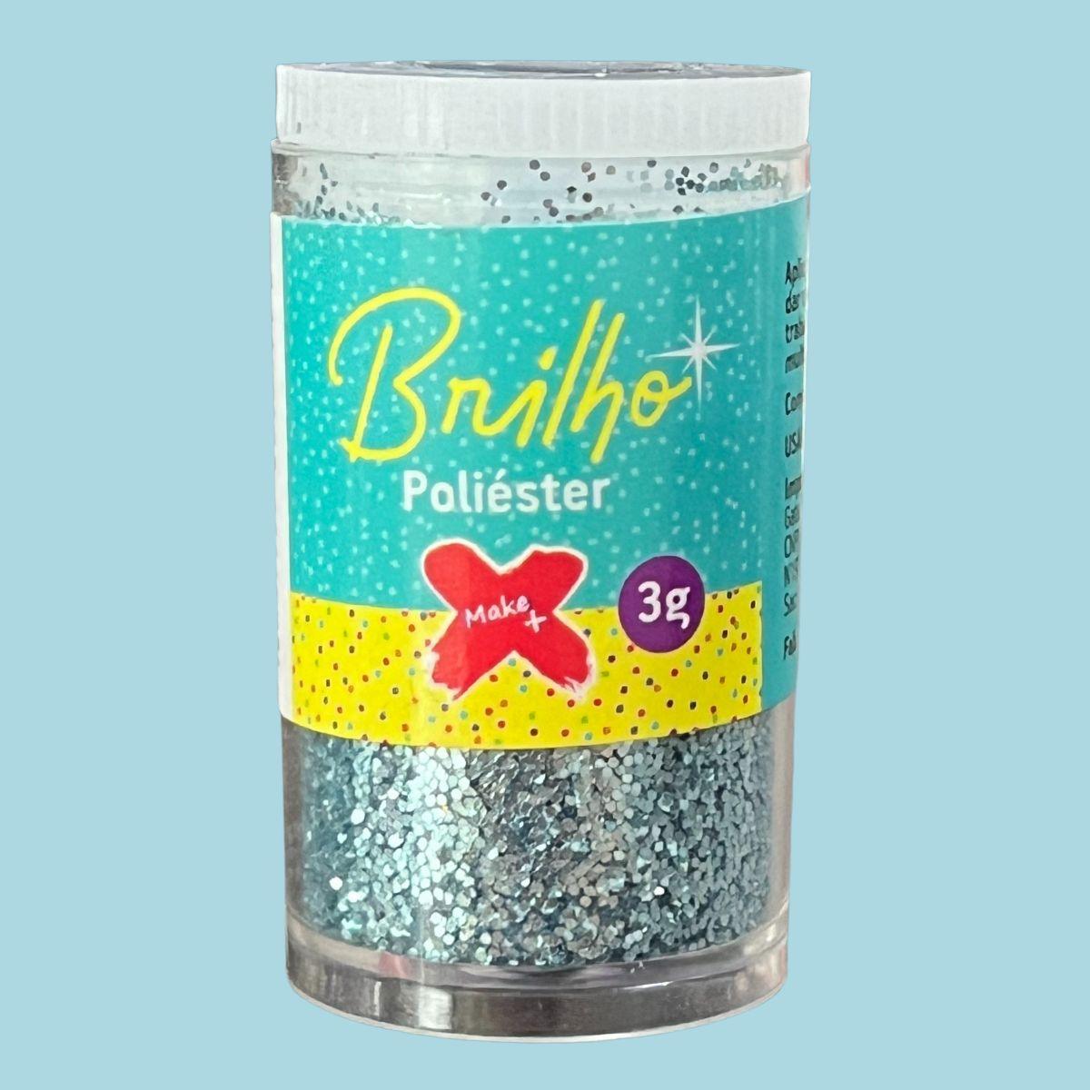 Glitter Poliéster Make Mais 3g - Palácio da Arte