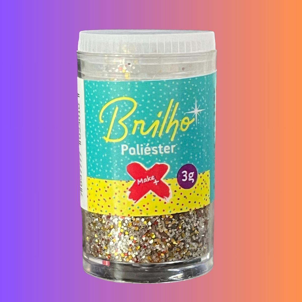 Glitter Poliéster Make Mais 3g - Palácio da Arte