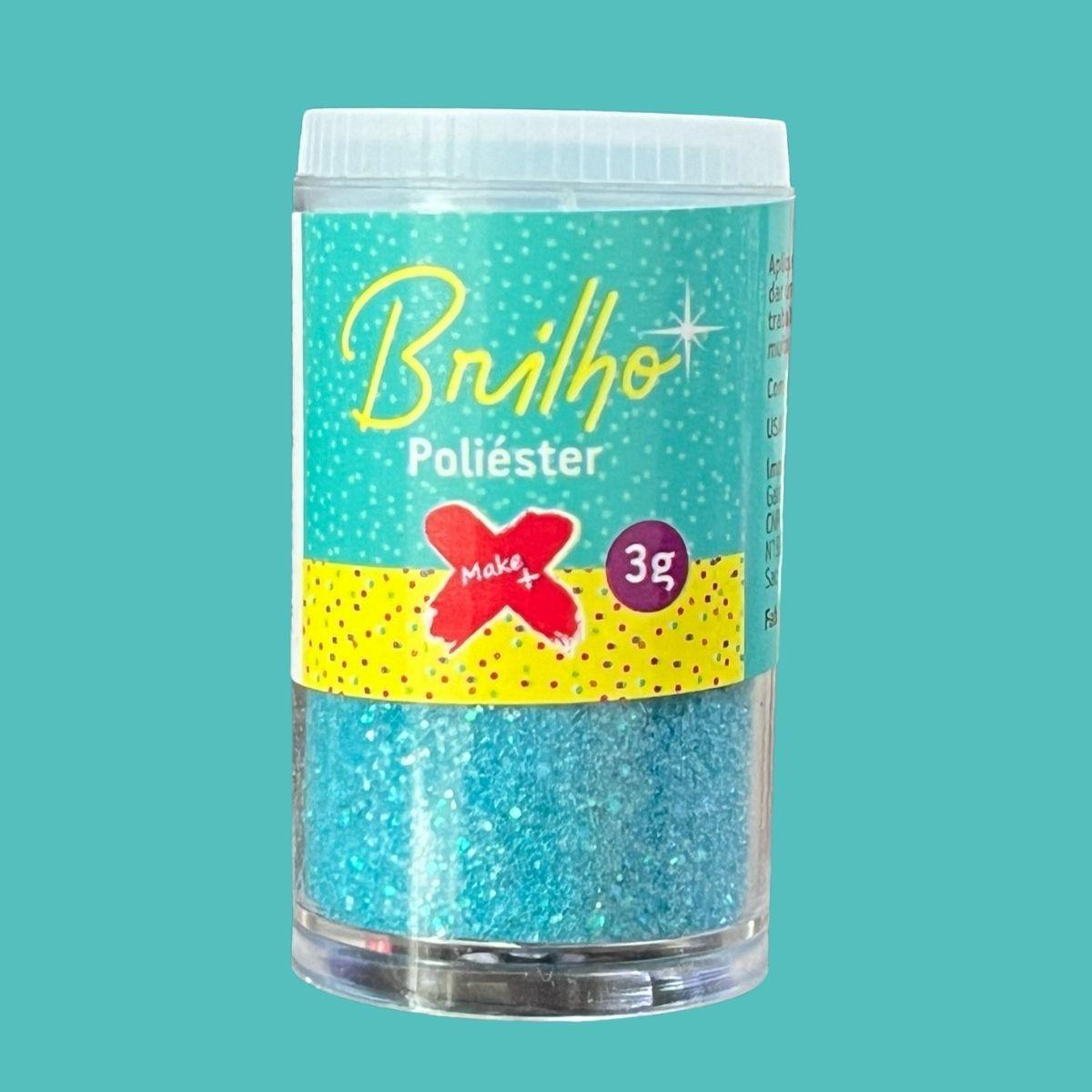 Glitter Poliéster Make Mais 3g - Palácio da Arte