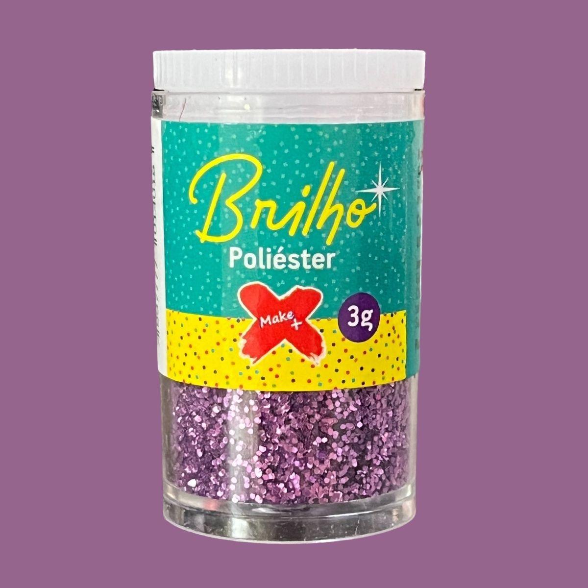 Glitter Poliéster Make Mais 3g - Palácio da Arte