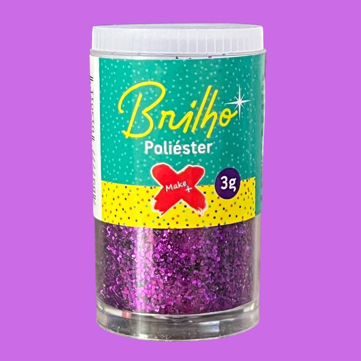 Glitter Poliéster Make Mais 3g - Palácio da Arte