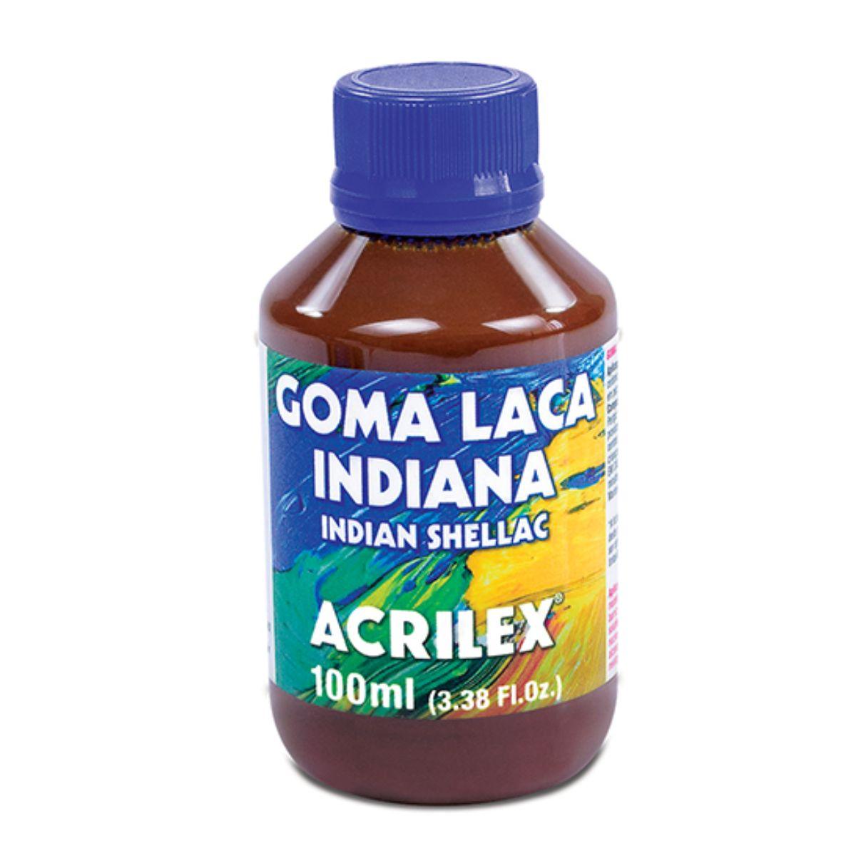 Goma Laca Acrilex Indiana 100ml - Palácio da Arte