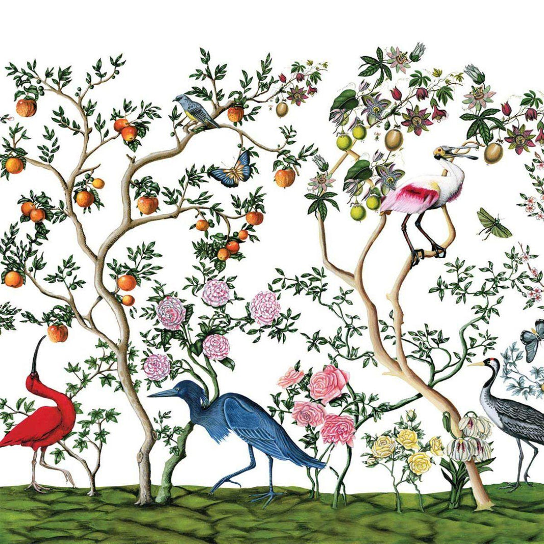 Guardanapo Bird Chinoiserie 1333958 PPD com 2 peças - Palácio da Arte
