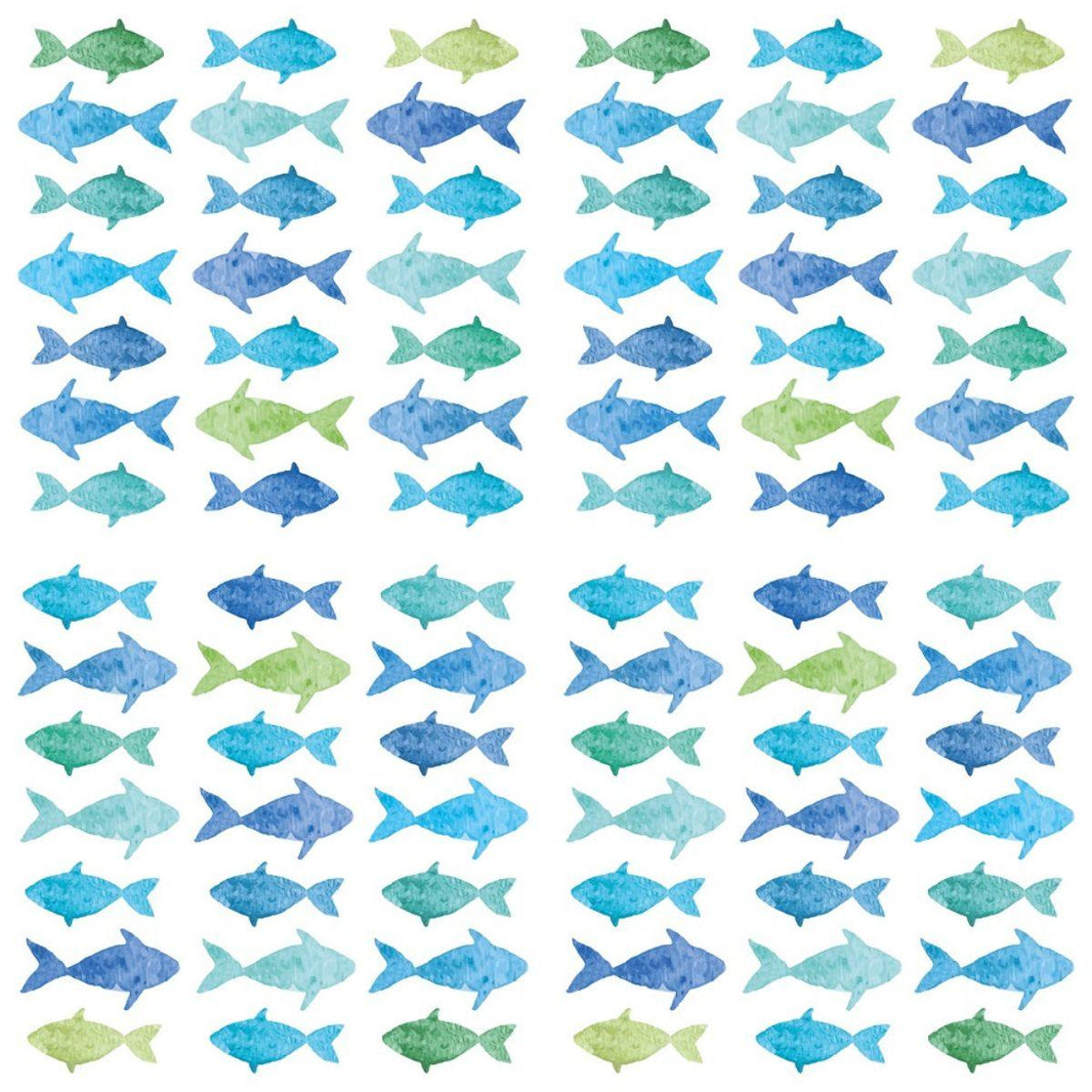 Guardanapo Cardume de Peixes 1332800 PPD com 2 peças - Palácio da Arte
